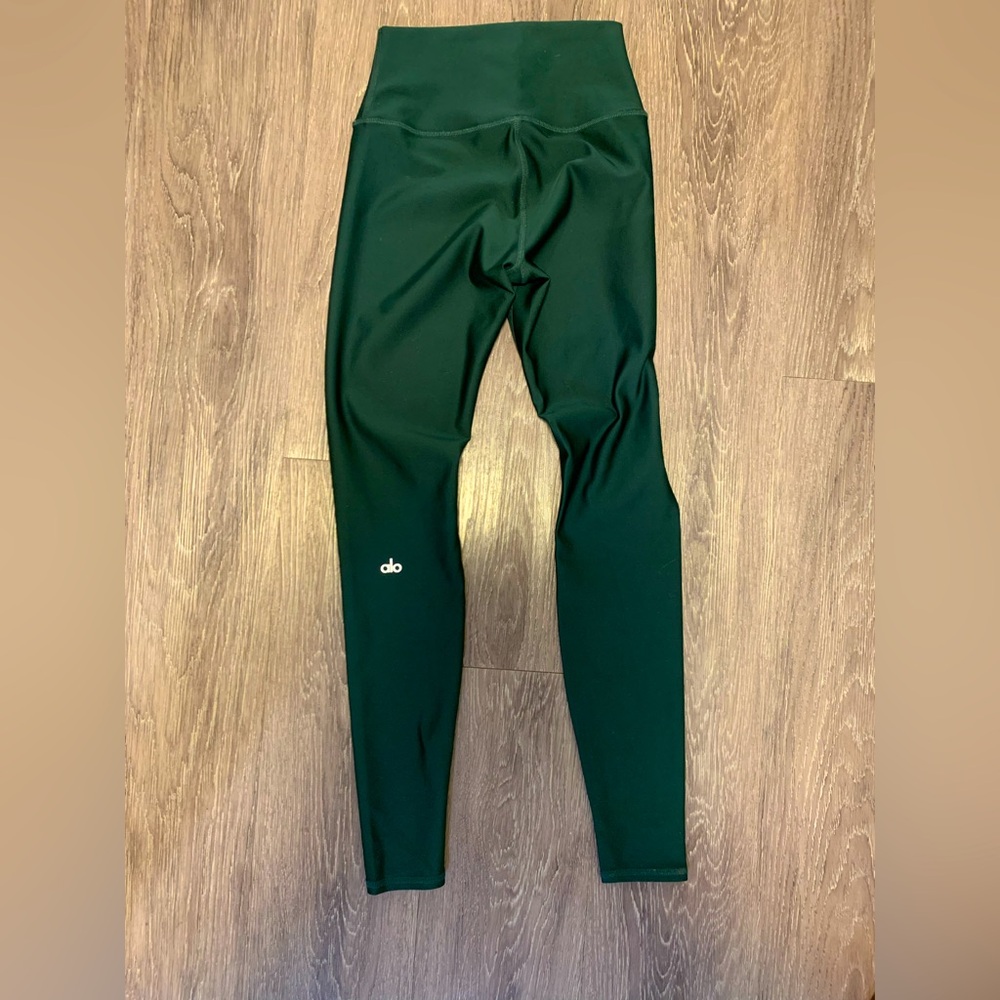 Alo Yoga 7/8 High-Waist Airlift Legging (Midnight Green)